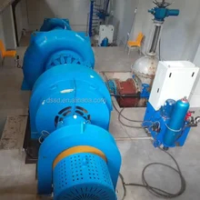 Γεννήτρια τουρμπίνης Francis 300KW-20MW με υλικό τρέχοντα από ανοξείδωτο χάλυβα και λειτουργία αυτόματου ελέγχου