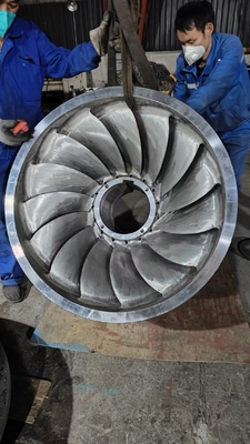 45cm-180cm Runner Range Hydro Turbine Runner με πολλαπλές λεπίδες