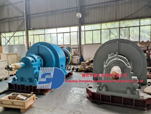 150RPM έως 1000RPM Περιοχή ταχύτητας Francis Turbine Generator σχεδιασμένη για μακρά διάρκεια ζωής 30 έως 50 χρόνια σε υδροηλεκτρικά εργοστάσια