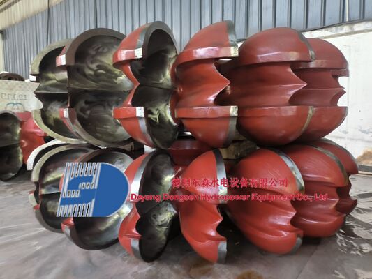 Δρομέας υδροτουρμπίνης από ανοξείδωτο χάλυβα με προσαρμόσιμες διαστάσεις λεπίδας για υδροηλεκτρικές εφαρμογές 1-10 MW