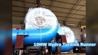 Λύση 10MW Hydro Turbine Runner Power Generation