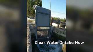 Trash Rack Cleaner Automatic Manual Intake Maintenance