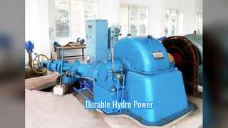Turgo Turbine Generator: Ανθεκτική λύση ισχύος