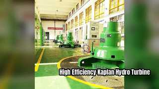Λύσεις γεννήτριας υδροστροβίλων Kaplan υψηλής απόδοσης