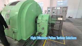 Pelton Turbine | Δύναμη από Υψηλή Σταγόνα Νερού