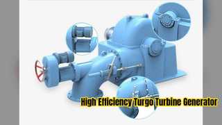 Υψηλής απόδοσης Turgo Turbine Generator για Hydro Power