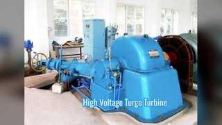 Turgo Turbine Generator: Ισχύς υψηλής τάσης