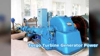 Turgo Turbine Generator Τροφοδοτήστε τα έργα σας